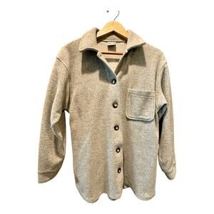 Vintage Gray Shacket Jacket NO SIZE  — LIKELY A L cabincore